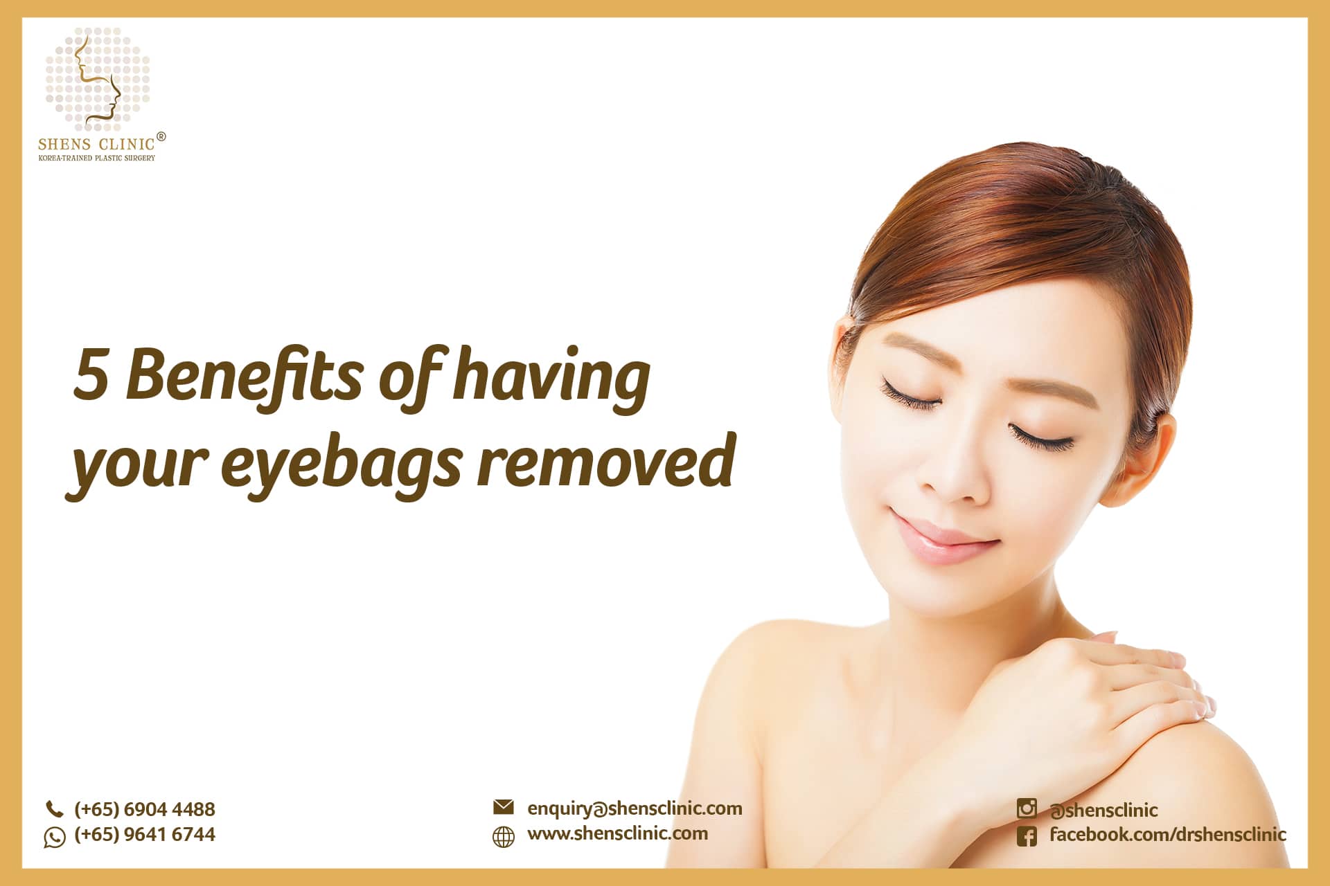 5 Benefits Of Having Your Eyebags Removed